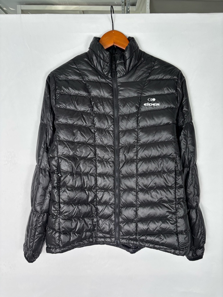 Eider Puffer Down Jacket Black Size French 42/Us L